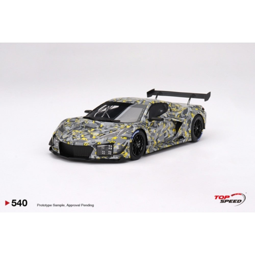 THIS ITEM IS AVAILABLE TO ORDER FROM OUR SUPPLIER - 1:18 TOP SPEED TS0540 CORVETTE Z06 GT3.R 2022 SEBRING TEST CAR