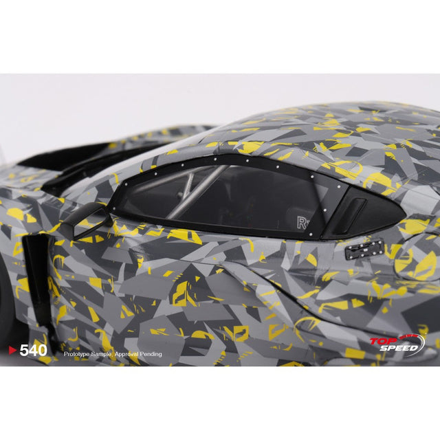 Available To Order – Corvette Z06 GT3.r 2022 Sebring Test Car 1:18 Top Speed Model Car (TS0540)
