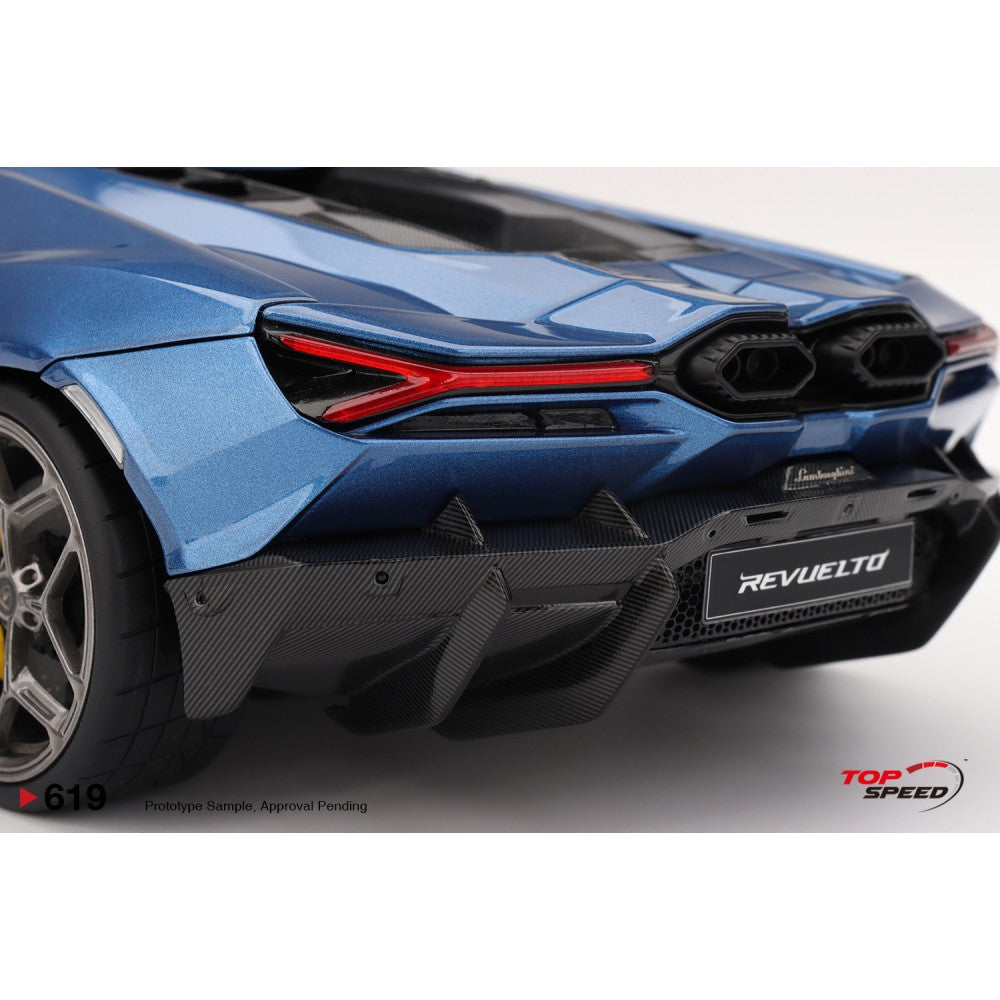 Pre-Order - 1:18 Top Speed Lamborghini Revuelto Blu Eleos TS0619 Stocks Due Aug / Sept