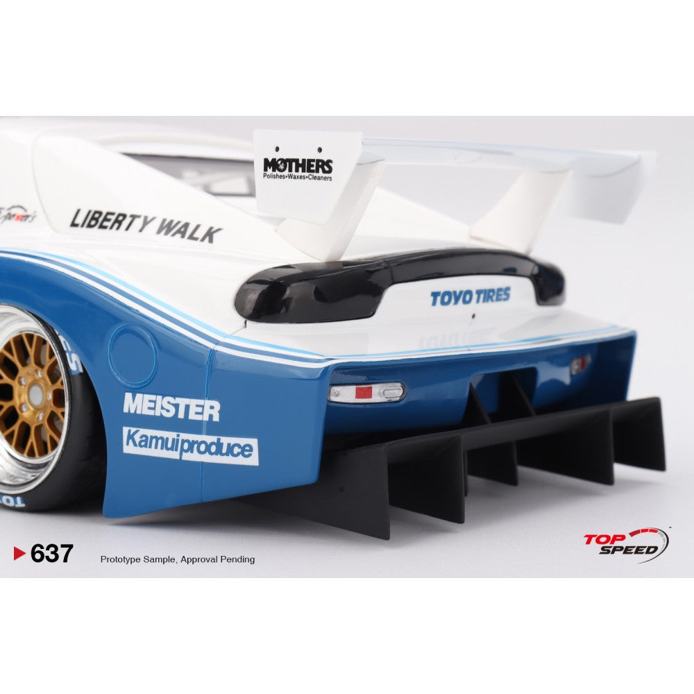 Pre-Order - 1:18 Top Speed Mazda RX-7 LB-Super Silhouette IMSA TS0637 Stocks Due Aug / Sept