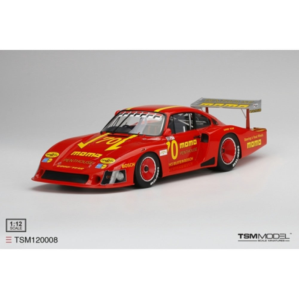 THIS ITEM IS AVAILABLE TO ORDER - 1:12 TSM TSM120008 PORSCHE 935/78 NO.70 MOBY DICK MOMO/PENTHOUSE 1981 DRM NORISRING