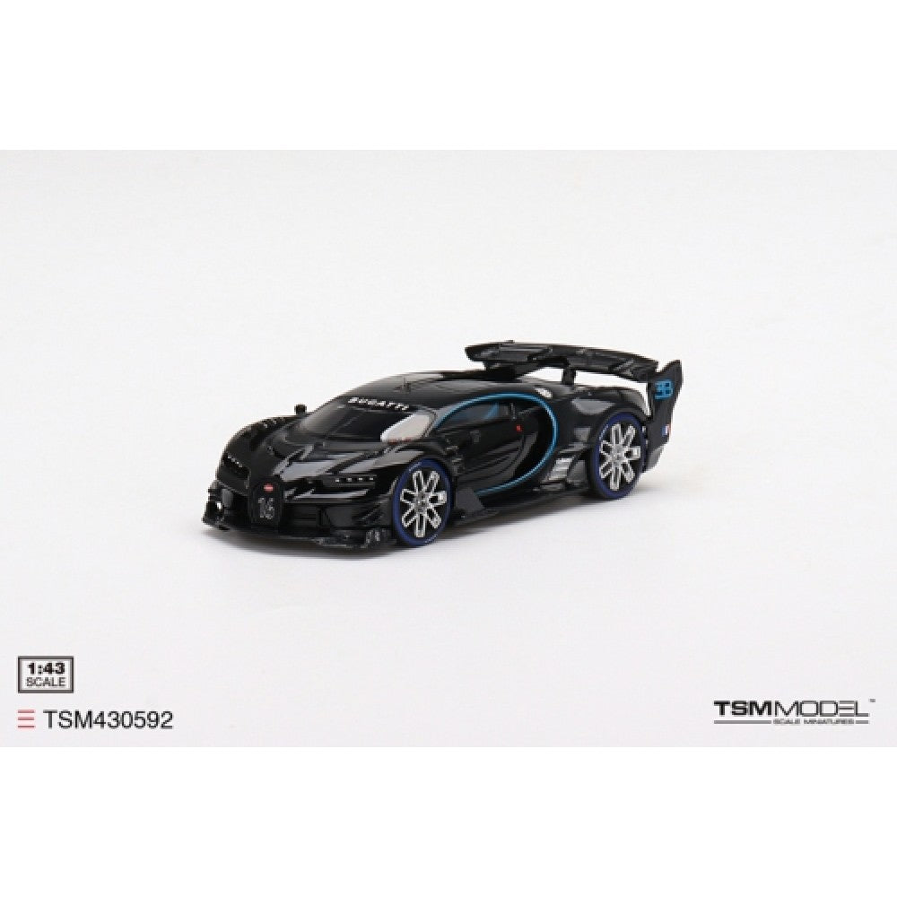 THIS ITEM IS AVAILABLE TO ORDER FROM OUR SUPPLIER - 1:43 TSM TSM430592 BUGATTI VISION GRAN TURISMO BLACK (RESIN)
