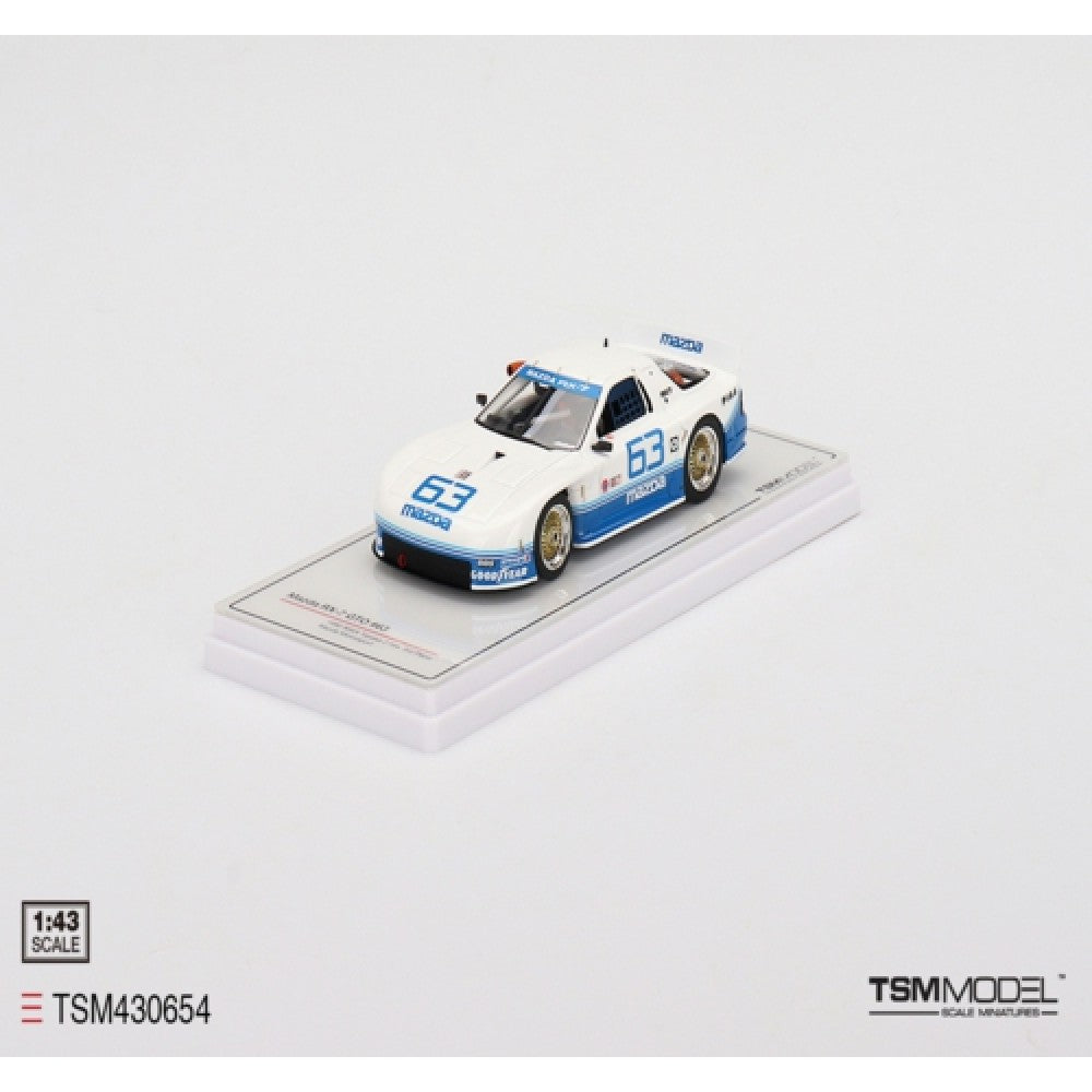 THIS ITEM IS AVAILABLE TO ORDER FROM OUR SUPPLIER - 1:43 TSM TSM430654 MAZDA RX-7 GTO NO.63 MAZDA MOTORSPORT 1990 IMSA TOPEKA 2 HRS 3RD PLACE