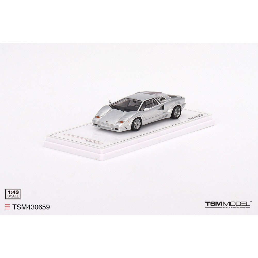 Available to Order – Lamborghini Countach 25th Anniversary Grigio 1:43 TrueScale Miniatures Model (TSM430659)