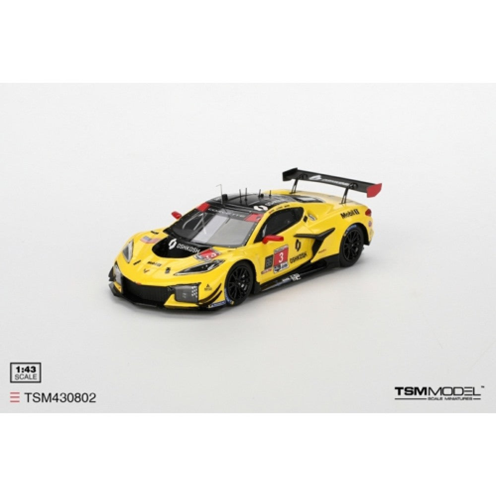 THIS ITEM IS AVAILABLE TO ORDER FROM OUR SUPPLIER - 1:43 TSM TSM430802 CHEVROLET CORVETTE Z06 GT3.R NO.3 CORVETTE RACING BY PRATT MILLER MOTORSPORTS 2024 IMSA DAYTONA 24 HRS