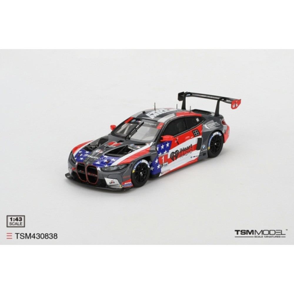 THIS ITEM IS AVAILABLE TO ORDER FROM OUR SUPPLIER - 1:43 TSM TSM430838 BMW M4 GT3 NO.1 PAUL MILLER RACING 2024 IMSA WATKINS GLEN