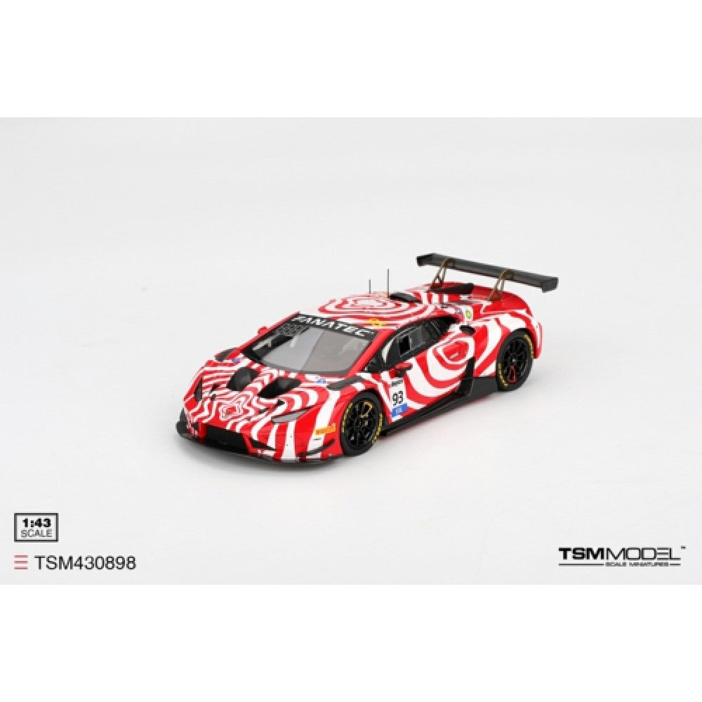 Available to Order – Lamborghini Huracan GT3 Evo2 No.93 Wall Racing 2024 Bathurts 12 Hrs 1:43 TrueScale Miniatures Model (TSM430898)
