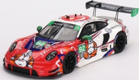 Available To Order – Porsche 911 GT3 R92 GTD Kelly-Moss with Riley IMSA 2023 Daytona 24hrs 1:43 TrueScale Miniatures Model (TSM 430745)