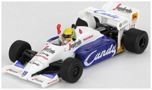 Available To Order – Toleman TG184 #19 Ayrton Senna 1984 Monaco Grand Prix 2nd (LHD) 1:64 (TSM MGT01118-L)