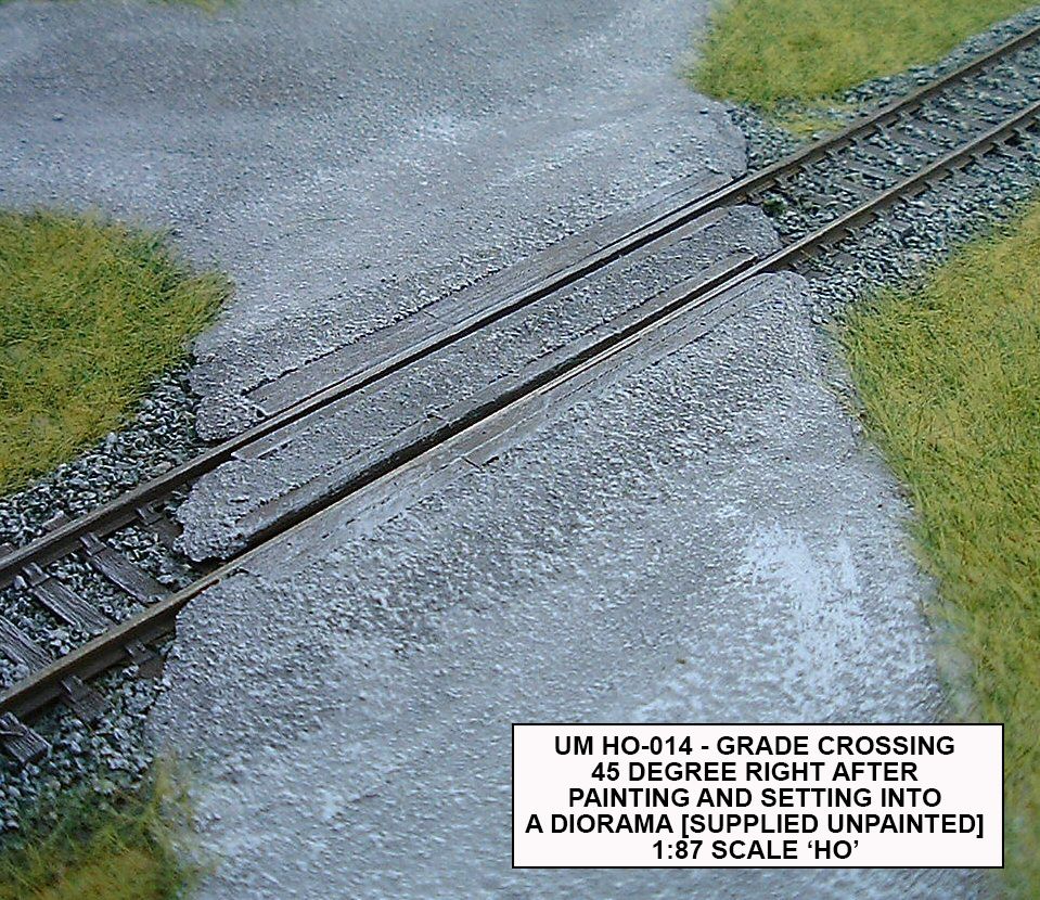 Crossing 45 R HO – diecast model