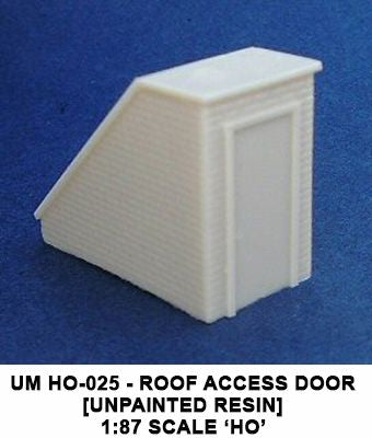 Roof access Door HO – diecast model