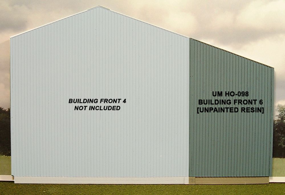 Building Front 6 HO – diecast model
