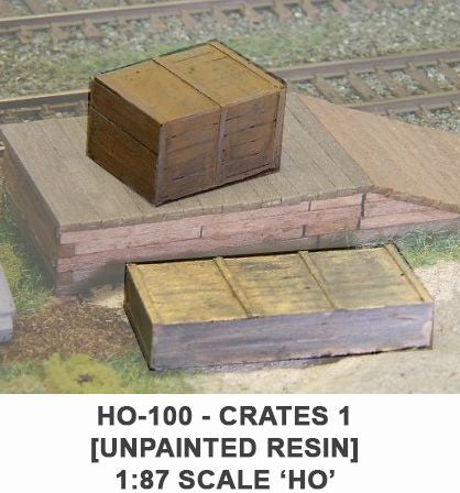 Crates 1 HO – diecast model