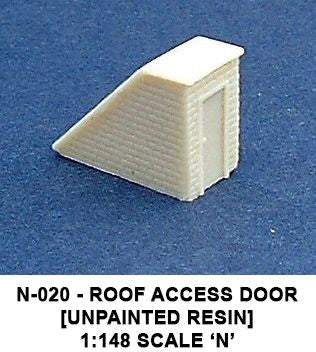Roof access Door N – diecast model