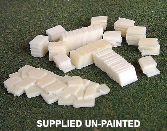 Tiles/slates piles 1 O – diecast model