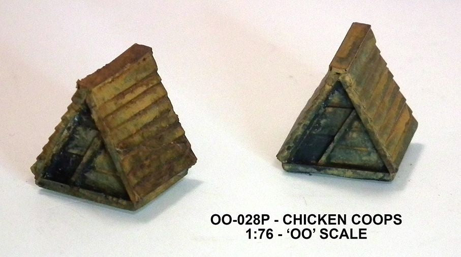 Chicken coop (Painted) OO – diecast model