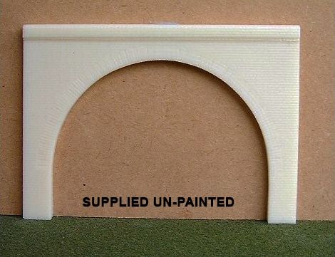 Retaining Wall arch 1 (Brick) OO – diecast model