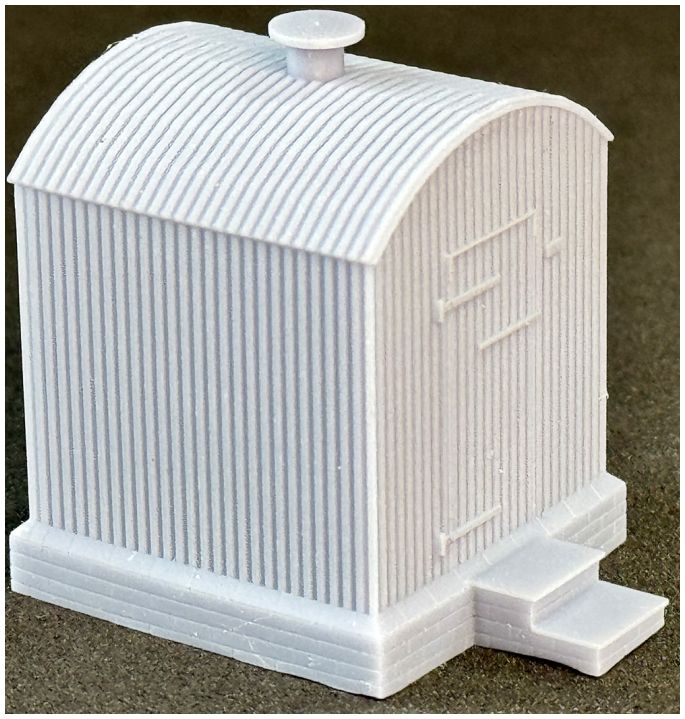 Corrugated Lamp Hut OO – diecast model