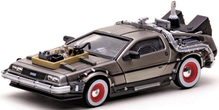 De Lorean - Back To The Future Part III Time Machine 1:43 – diecast model