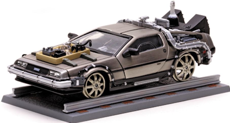 Back To The Future Part III Railroad Time Machine 1:43 – diecast model