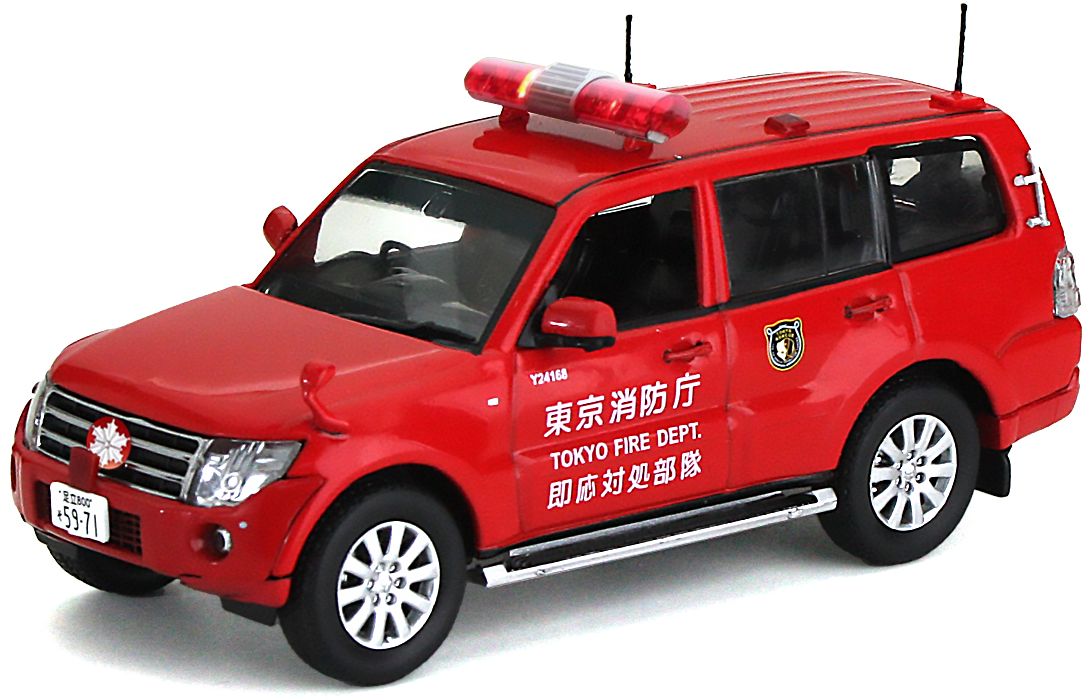 Mitsubishi Pajero Tokyo Fire Dept (Limited Edition 399pcs) 1:43 – diecast model