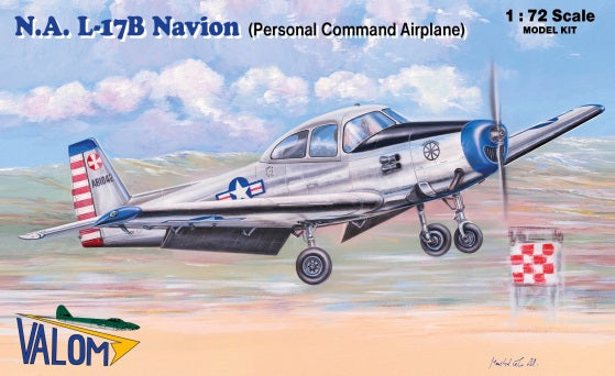 Available To Order – L-17B Navion Personel (MacArthur/Rigway) 1:72 Valom Model (VLM 72107)