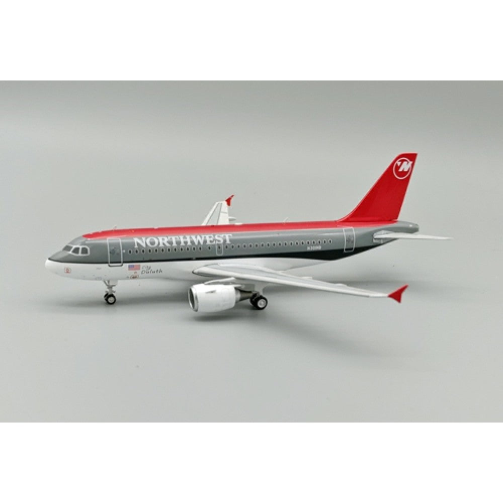 THIS ITEM IS AVAILABLE TO ORDER FROM OUR SUPPLIER - 1:200 WB MODELS WB319NE301 NORTHWEST AIRLINES AIRBUS A319-114 N301NB WITH STAND