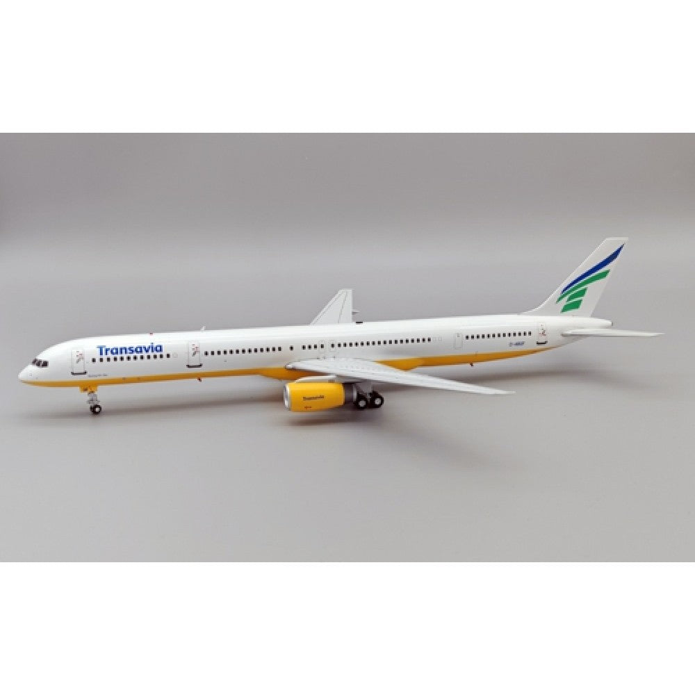 THIS ITEM IS AVAILABLE TO ORDER FROM OUR SUPPLIER - 1:200 WB MODELS WB753BOF TRANSAVIA AIRLINES 757-330 B-ABOF WITH STAND LIMITED