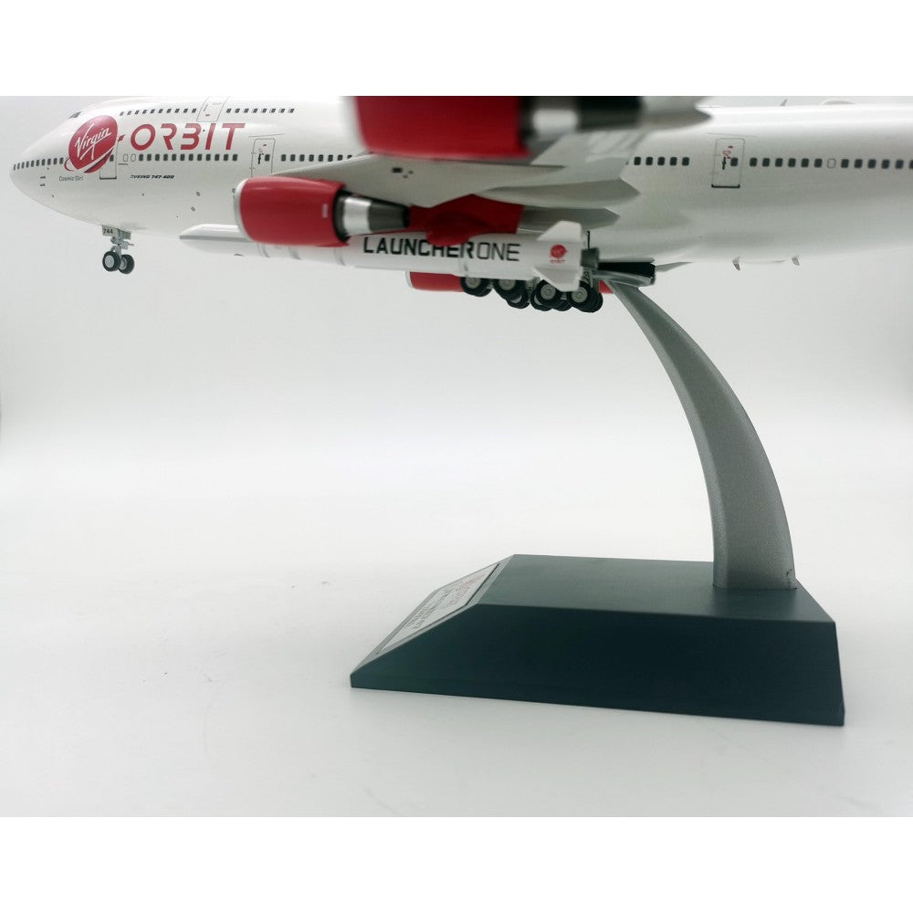 Available to Order – Virgin Orbit 747-400 N744vg Plus Wing Rocket and Stand 1:200 Wb Models Model (WBVRORBIT)