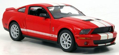 Available to Order – Shelby Cobra GT500 2007 - Red 1:24 (WEL 22473R)