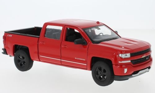 Available To Order – Chevrolet Silverado, red 1:24 Welly Model (WEL 24083R)