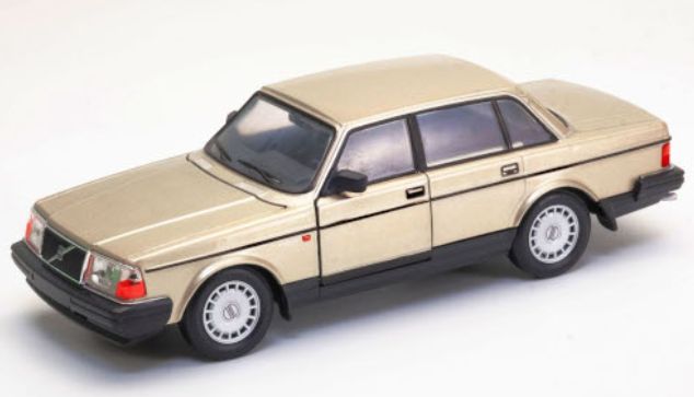 Available to Order – Volvo 240 GL Gold 1:24 (WEL 24102GD)