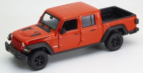 Available to Order – Jeep Gladiator Red/Orange 2007 1:24 (WEL 24103R)