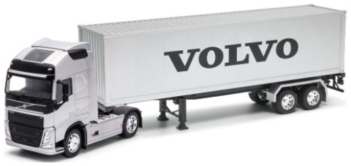 Available to Order – Volvo FH12 w/Container Trailer Silver 1:32 (WEL 32691S)