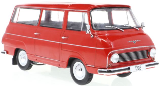 Available to Order – Skoda 1203 Red 1968 1:24 (WHI 124122)