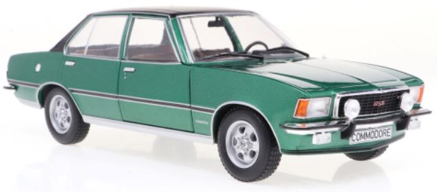 Available to Order – Opel Commodore B GS/E Green 1972 1:24 (WHI 124124)