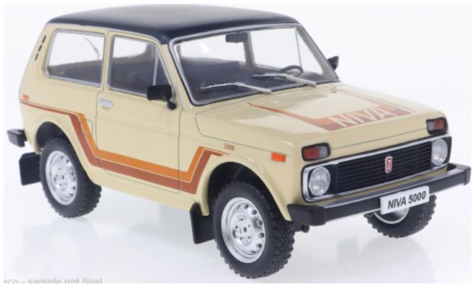Available to Order – Lada Niva 5000 Beige 1980 1:24 (WHI 124224)