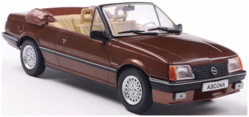 Available to Order – Opel Ascona C Cabriolet Dark Brown Metallic 1:24 (WHI 124255)