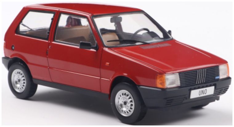 Available To Order – Fiat Uno 1983 Red 1:24 (WHI 124257)