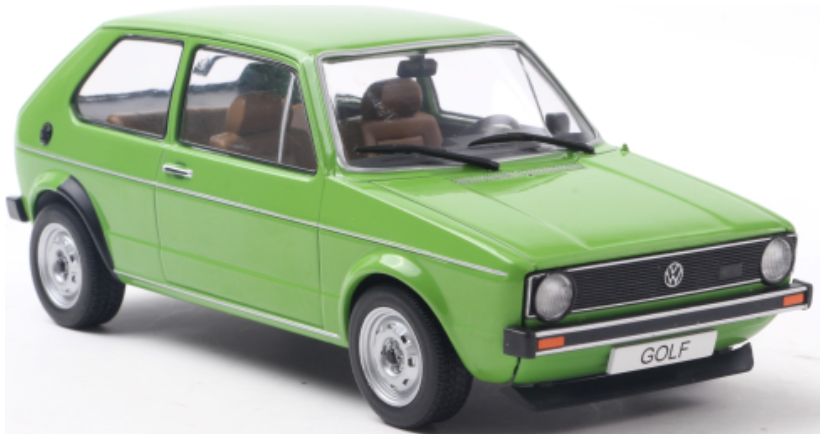 Available to Order – VW Golf I Green 1974 1:24 (WHI 124264)