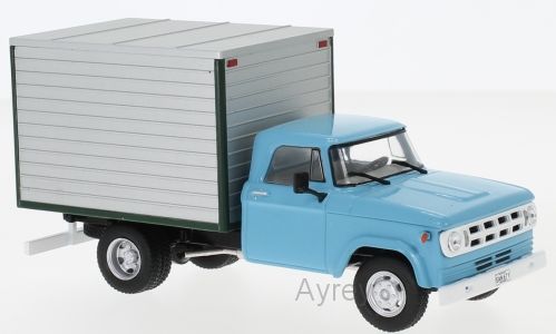 Available To Order – Dodge D-400 Box Van, light blue/grey, 1971 1:43 (WHI 275T)