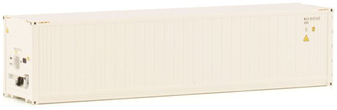 Available To Order – Reefer Container 40ft White Line 1:50 (WSI 03-2051)
