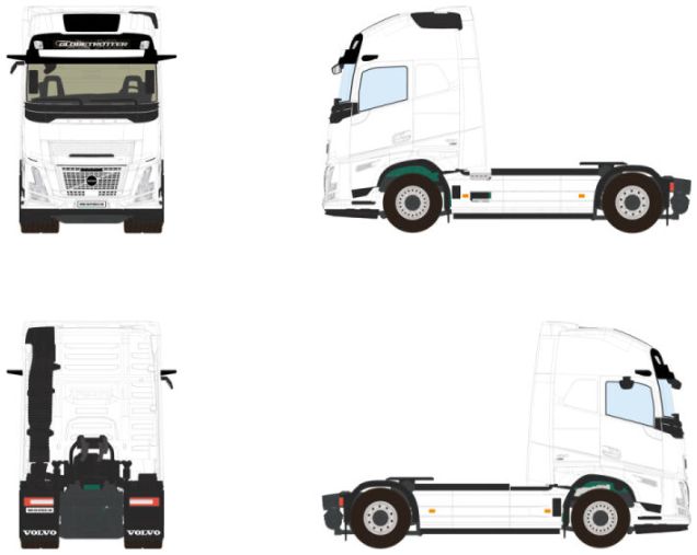 Available To Order – Volvo FH Aero Globetrotter XL 4x2 1:50 (WSI 03-2057)