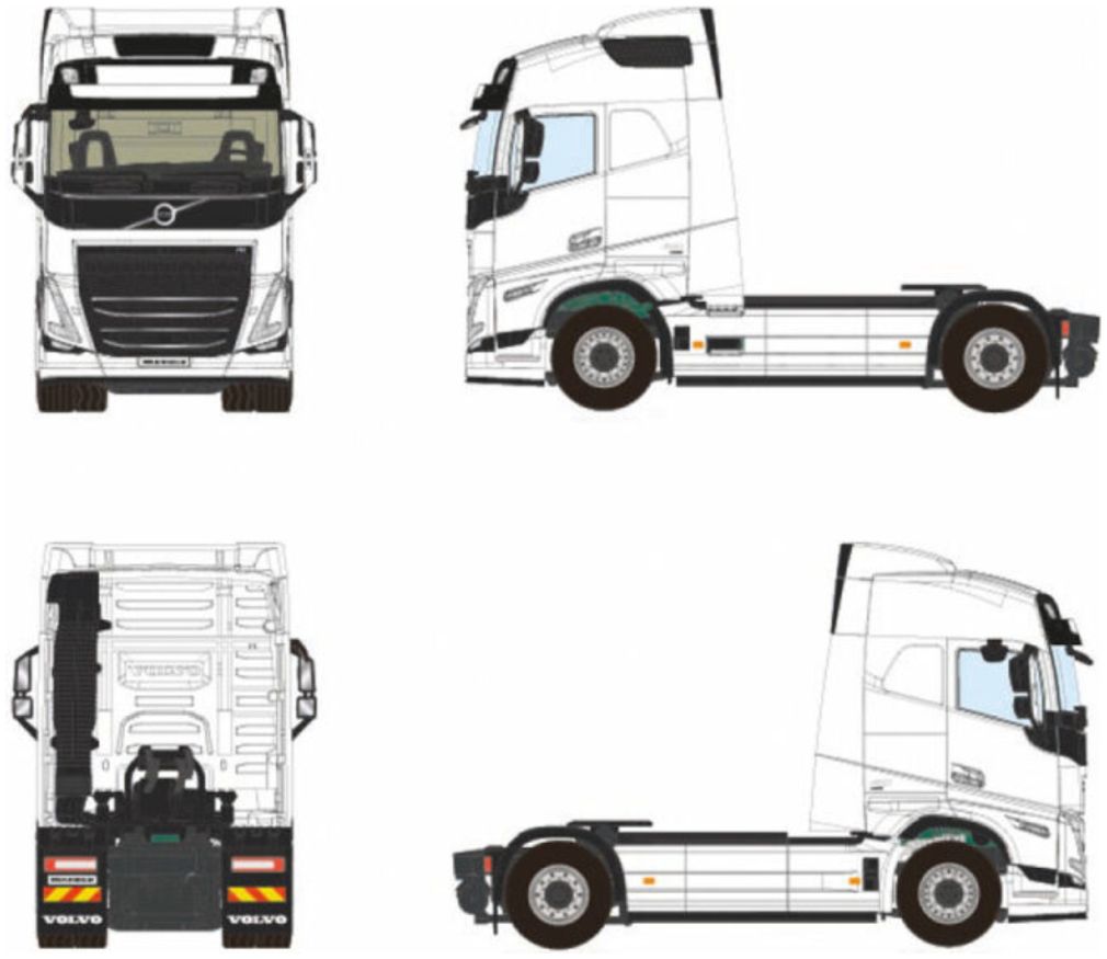 Available To Order – Volvo FH5 MY2024 Globetrotter 4x2 1:50 WSI Models Model (WSI 03-2060)