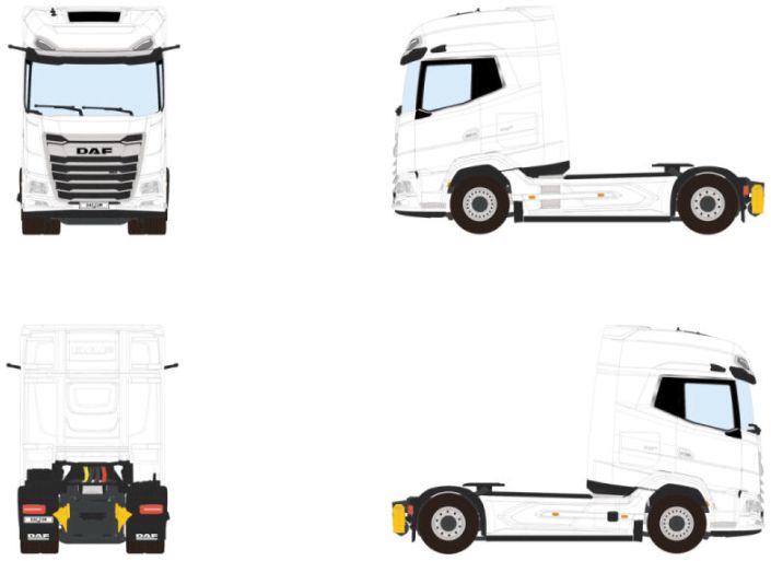 Available To Order – DAF XG+ MY25 4x2 1:50 (WSI 03-2063)