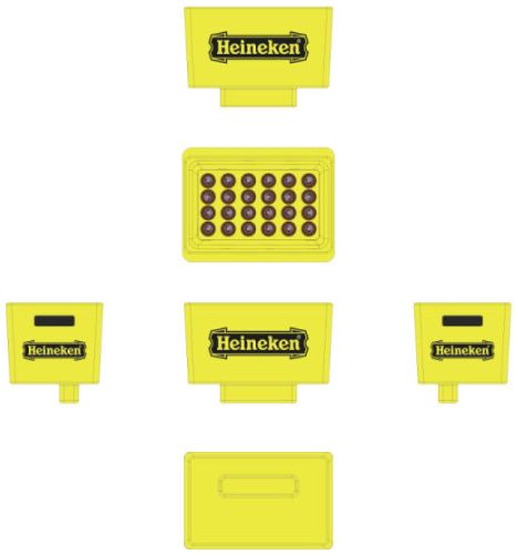 Available To Order – Heineken Beer Box 1:50 (WSI 10-2039)