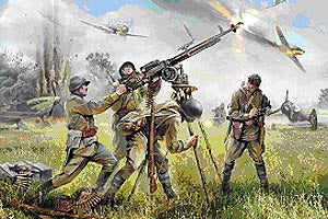 Available To Order – Soviet DSHK with Crew 1:35 Zvezda Model (ZVE 3609)
