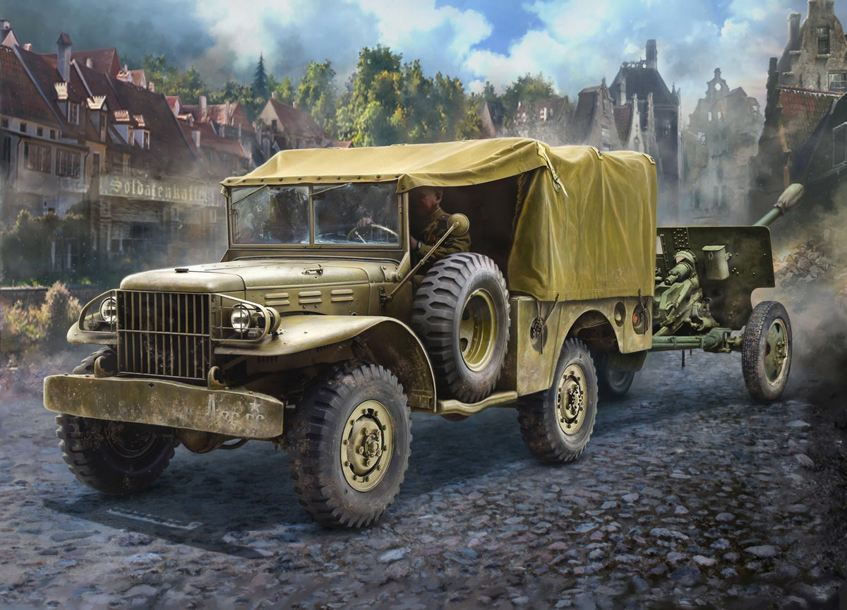 Available To Order – Dodge WC-51 'Beep' 1:35 Zvezda Model (ZVE 3656)