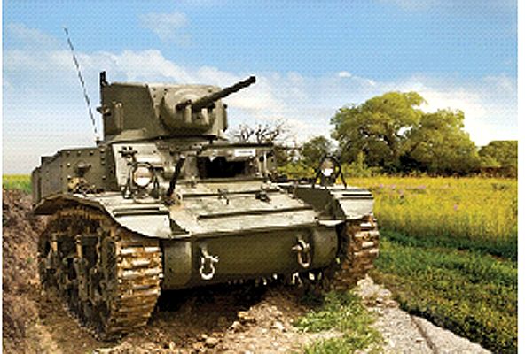 Available To Order – Stuart US Tank 1:100 Zvezda Model (ZVE 6265)