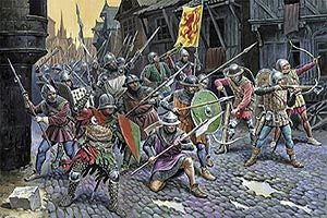 Available To Order – French Infantry 100 Years War 1:72 Zvezda Model (ZVE 8053)